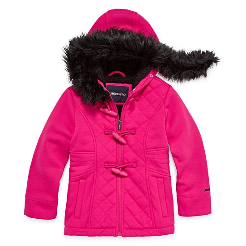 Limited Too Fleece Hooded Jacket Preschool Girl 4